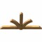Ekena Millwork Redmond Rough Sawn Timber Gable Bracket, Western Red Cedar, 84"W x 42"H x 4"D x 6"F, 12/12 Pitch GBW084X42X0406RED00RWR - alternate 4